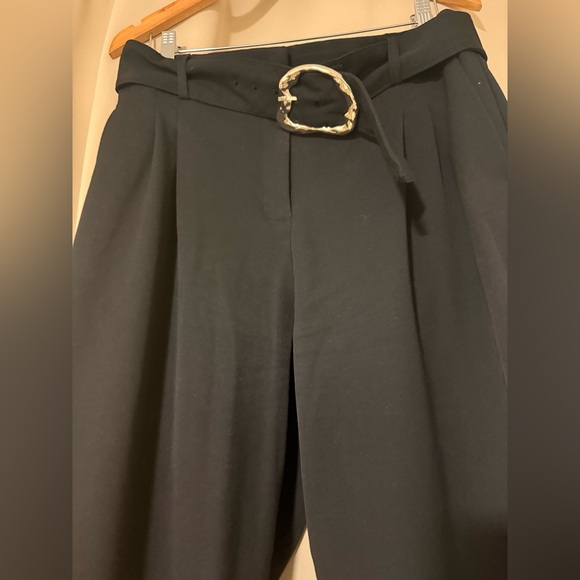 House of Harlow 1960 Black Belted Pantsuit - Picture 3 of 4